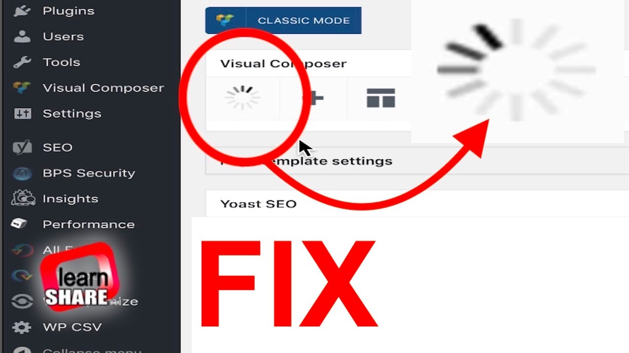 Read more about the article Visual Composer Plugin not working in WordPress 4.5 to 4.7.1